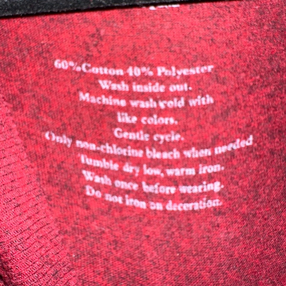 Men's Eighty Eight T-Shirt, X-Large, Burgundy New York - Picture 6 of 9